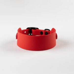 Imperial Red Biothane Collar