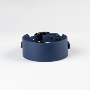 Navy Blue biothane collar