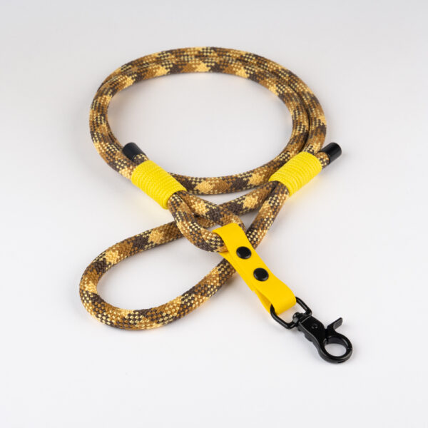 Mikado Yellow Rope Biothane Leash