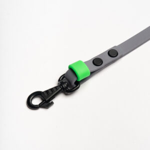 Neon green biothane leash