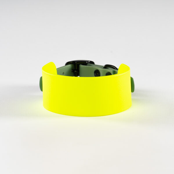 Neon Yellow whippet collar